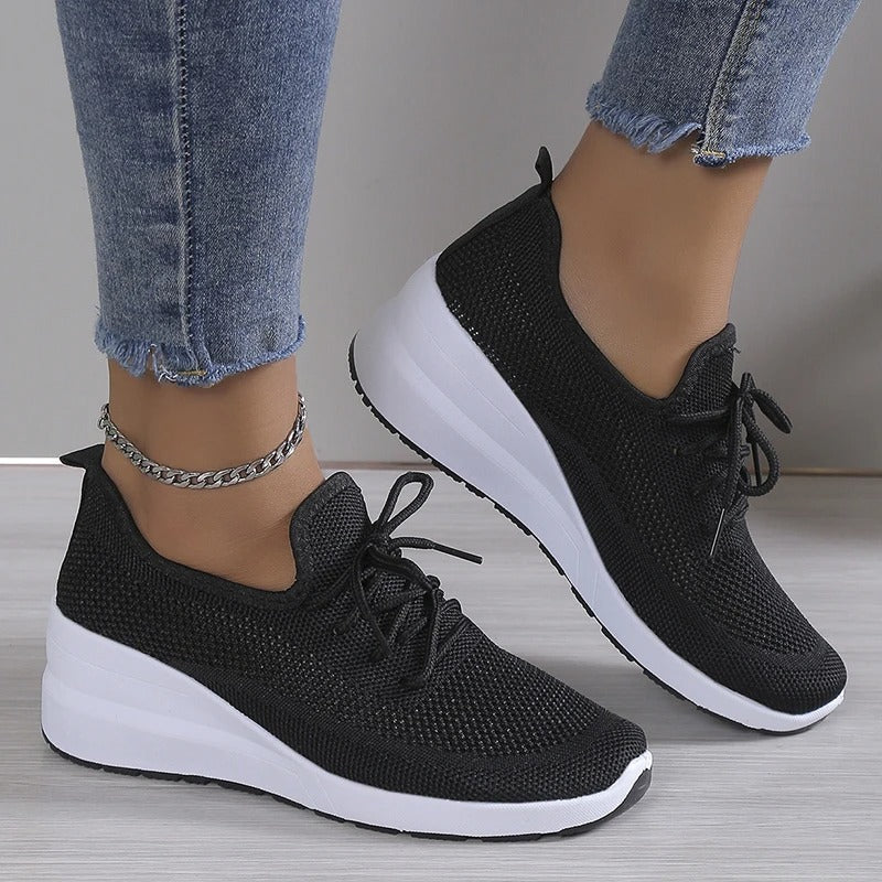 LIANA™ WOMEN'S ORTHOPEDIC BREATHABLE MESH SNEAKERS - Image 4