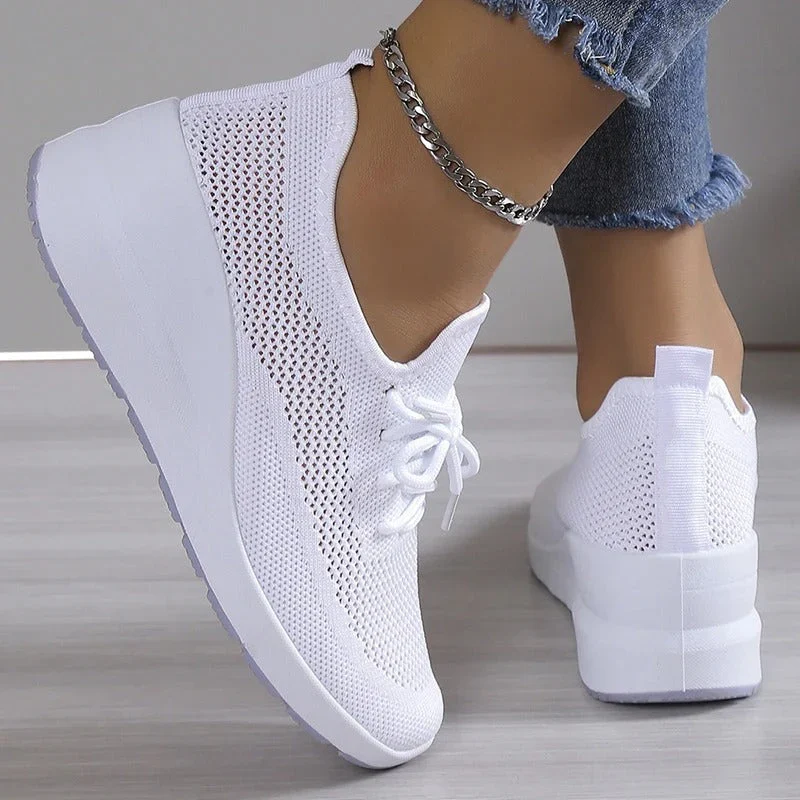 LIANA™ WOMEN'S ORTHOPEDIC BREATHABLE MESH SNEAKERS - Image 5