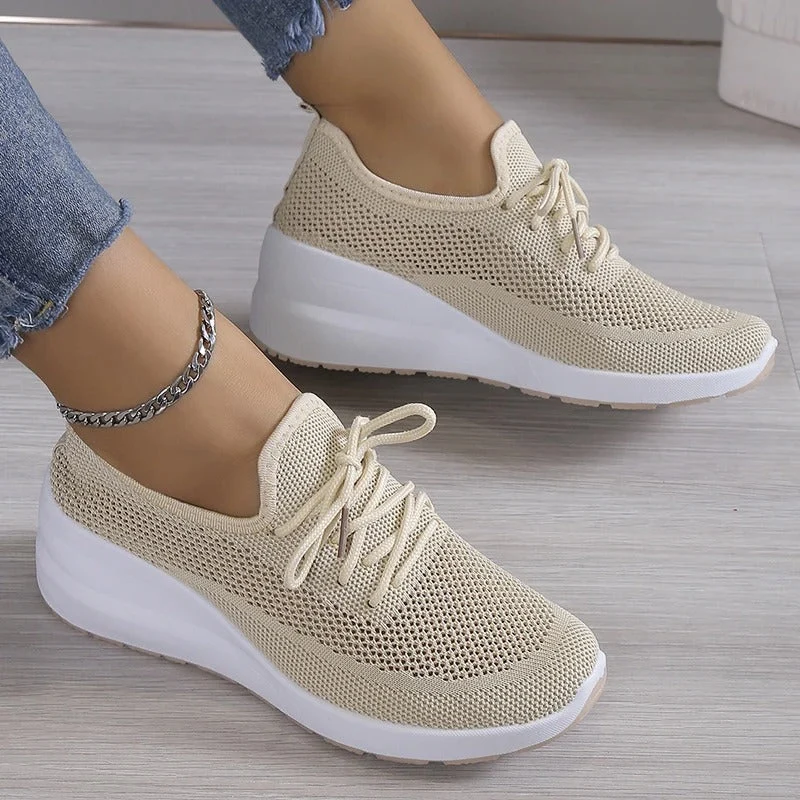LIANA™ WOMEN'S ORTHOPEDIC BREATHABLE MESH SNEAKERS - Image 6