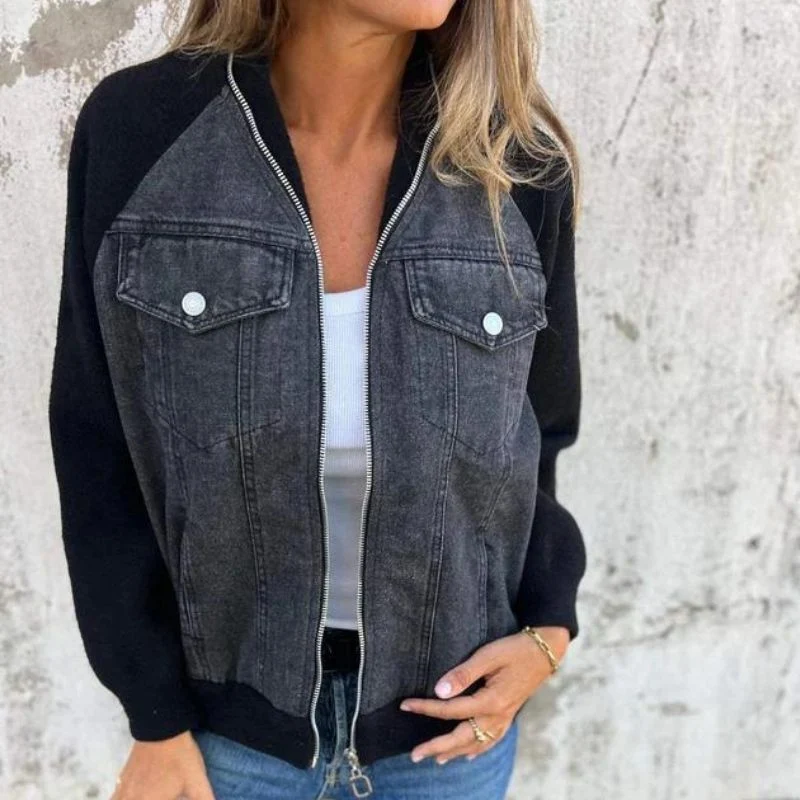 LORETTA™ – MODERN DENIM JACKET - Image 7