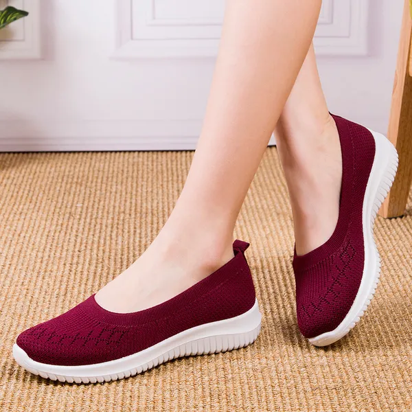 LUNACOMFORT™ WOMEN'S WOVEN ORTHOPEDIC BREATHABLE SHOES - Image 6