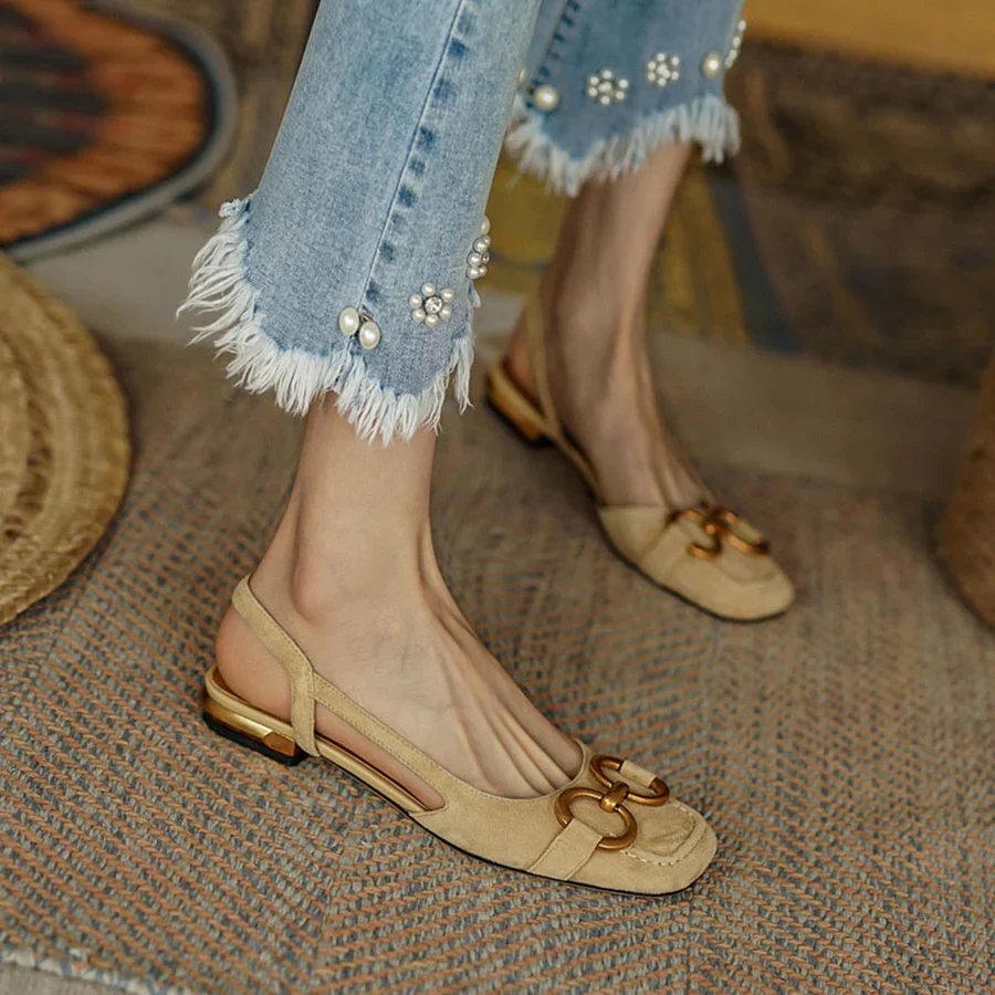 MALLORCA™ METALLIC BUCKLE ORTHOPEDIC SANDALS - Image 5