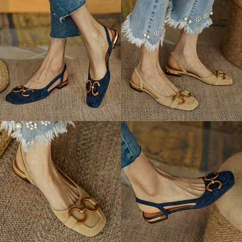 MALLORCA™ METALLIC BUCKLE ORTHOPEDIC SANDALS - Image 7