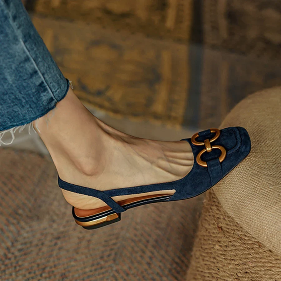MALLORCA™ METALLIC BUCKLE ORTHOPEDIC SANDALS - Image 8