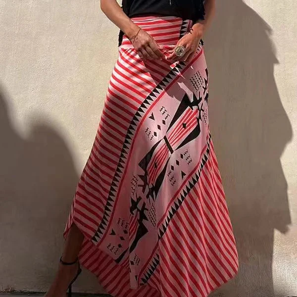 MARISEL™ TRIBAL PRINT MAXI SKIRT - Image 7