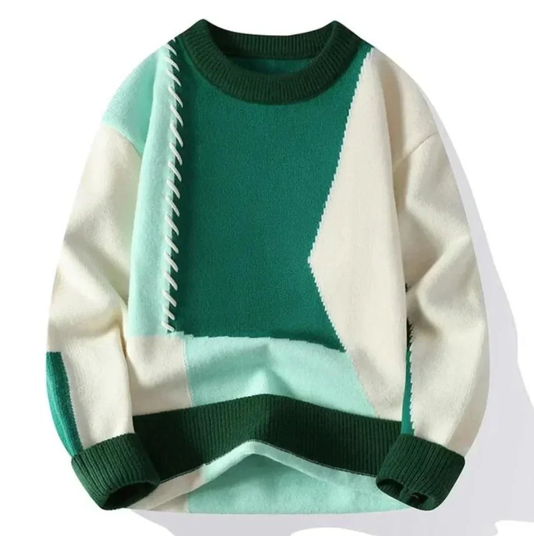 MARLEY™ | RETRO COLOUR-BLOCK KNIT - Image 3
