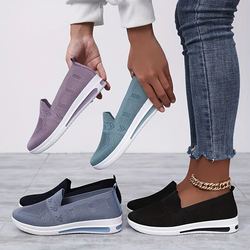 MAVY™ SOLID BREATHABLE COLOR SNEAKERS - Image 9