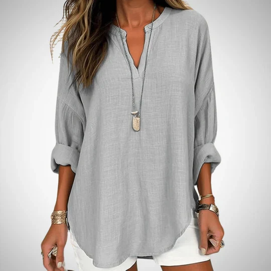 MILA™ | FLOWY ELEGANT BEACH SHIRT - Image 5