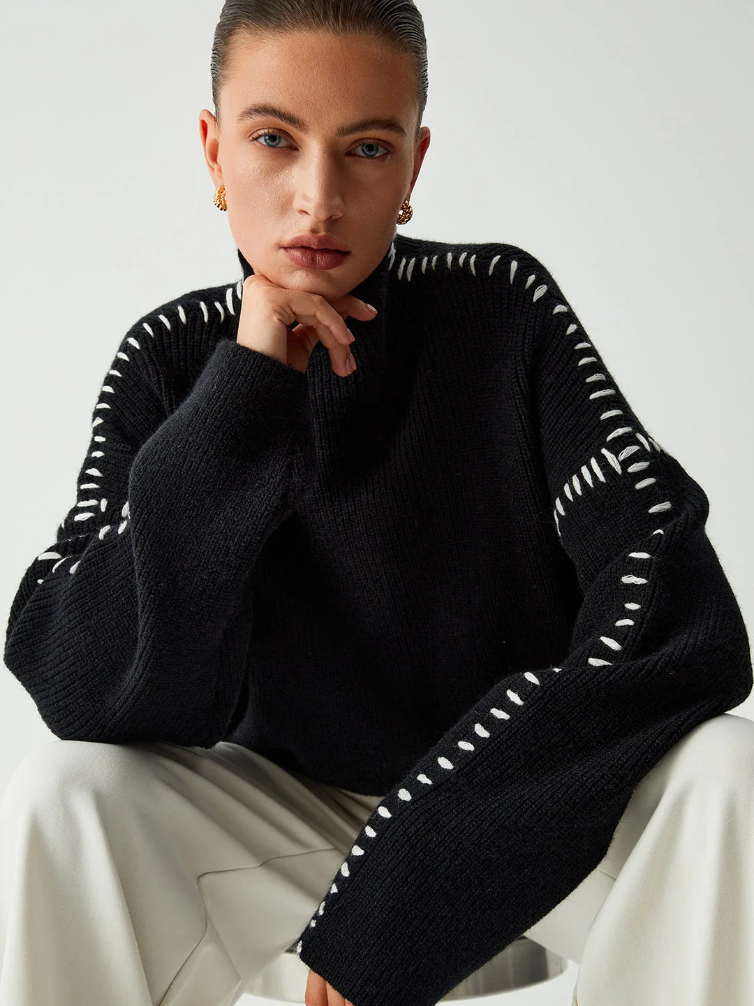 MILANI™ – OVERSIZED KNITTED JUMPER - Image 2