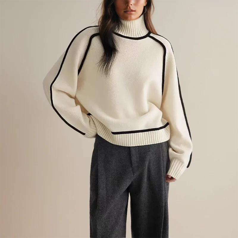 MIRABELLA™ – COUTURE TURTLENECK JUMPER - Image 3