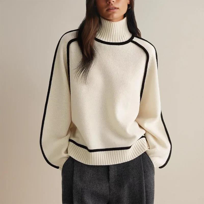 MIRABELLA™ – COUTURE TURTLENECK JUMPER - Image 5