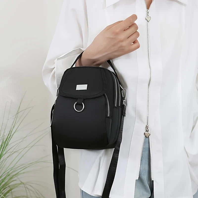 MODA CARRY™ — WOMEN’S OXFORD CLOTH MESSENGER BAG - Image 3