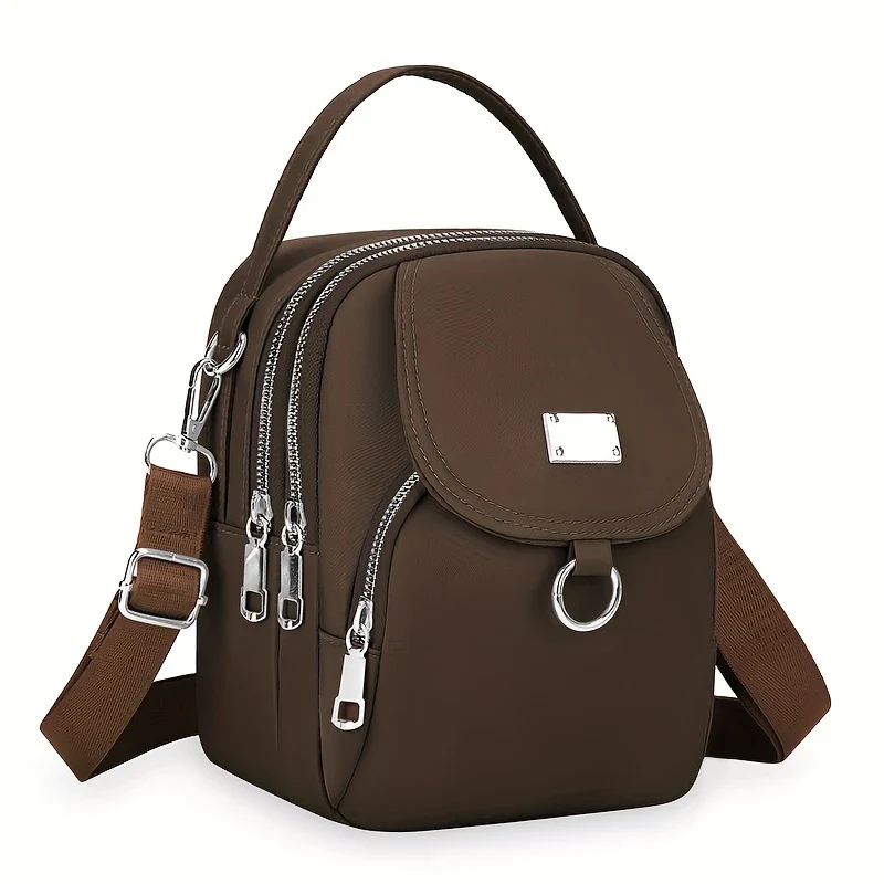 MODA CARRY™ — WOMEN’S OXFORD CLOTH MESSENGER BAG - Image 8