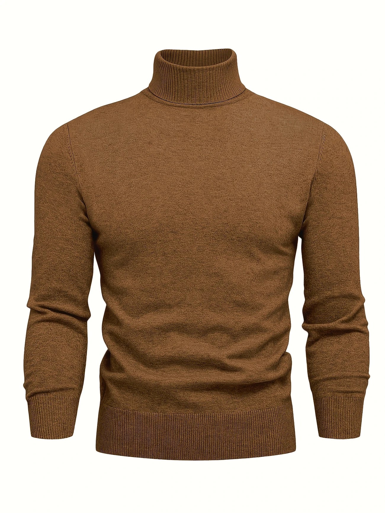 MONARCH™ — MEN’S CASUAL HIGH NECK TURTLENECK SWEATER - Image 11