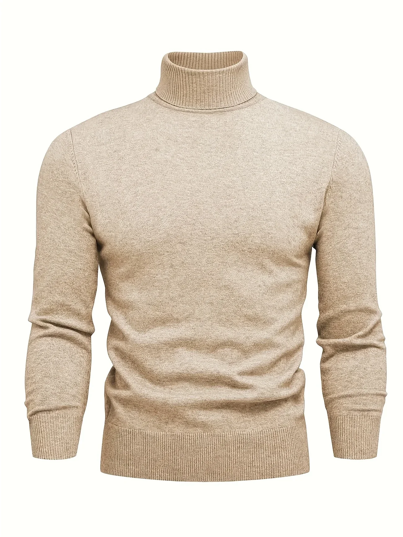 MONARCH™ — MEN’S CASUAL HIGH NECK TURTLENECK SWEATER - Image 19