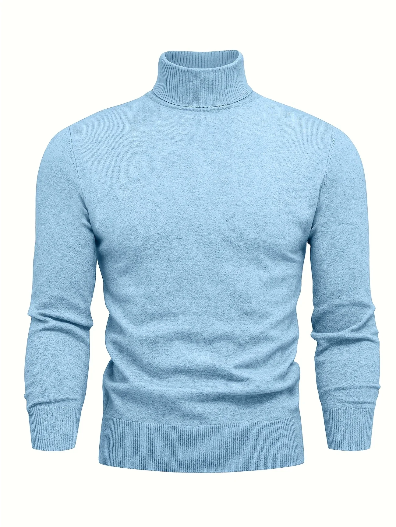 MONARCH™ — MEN’S CASUAL HIGH NECK TURTLENECK SWEATER - Image 20