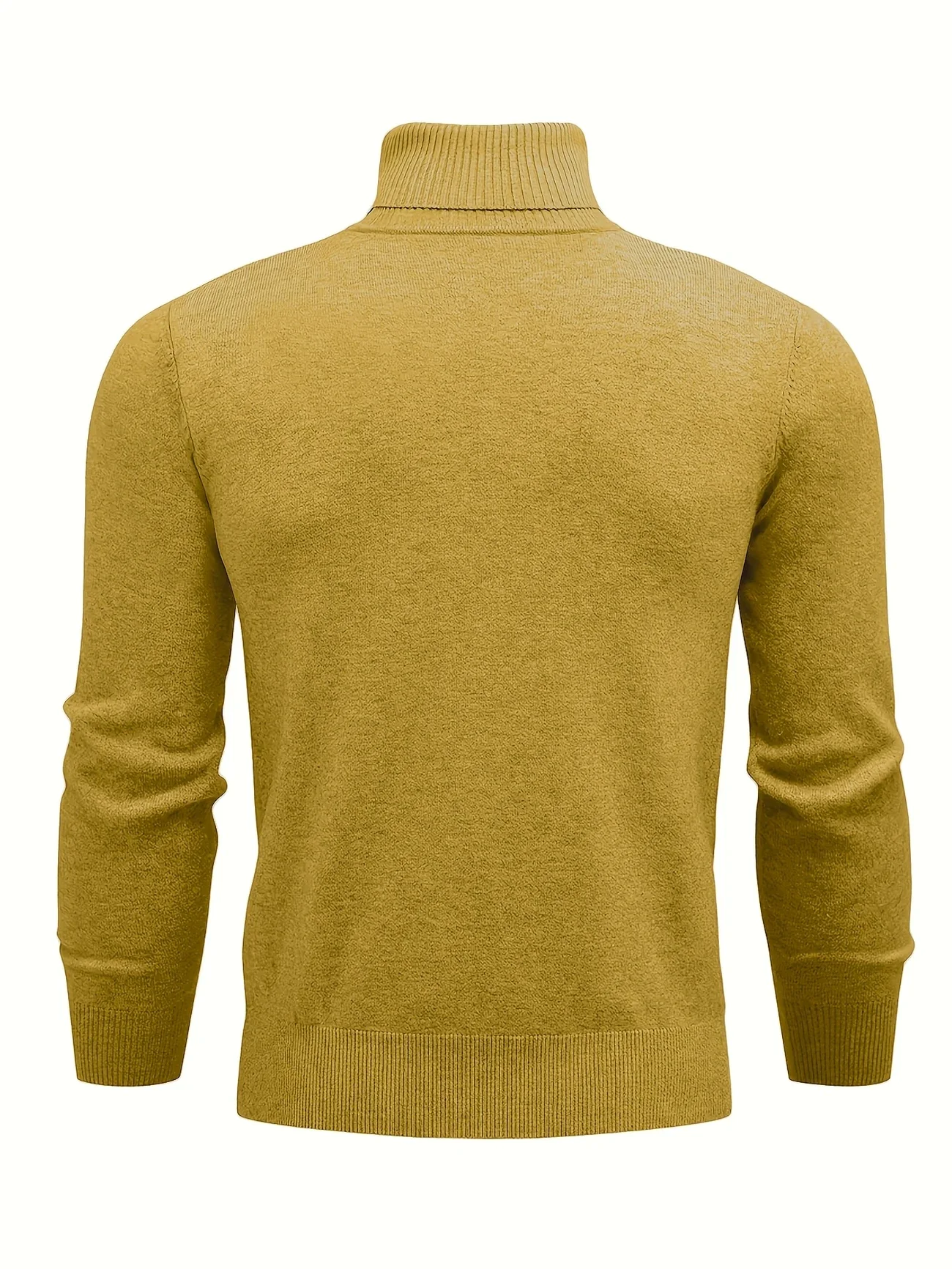 MONARCH™ — MEN’S CASUAL HIGH NECK TURTLENECK SWEATER - Image 7