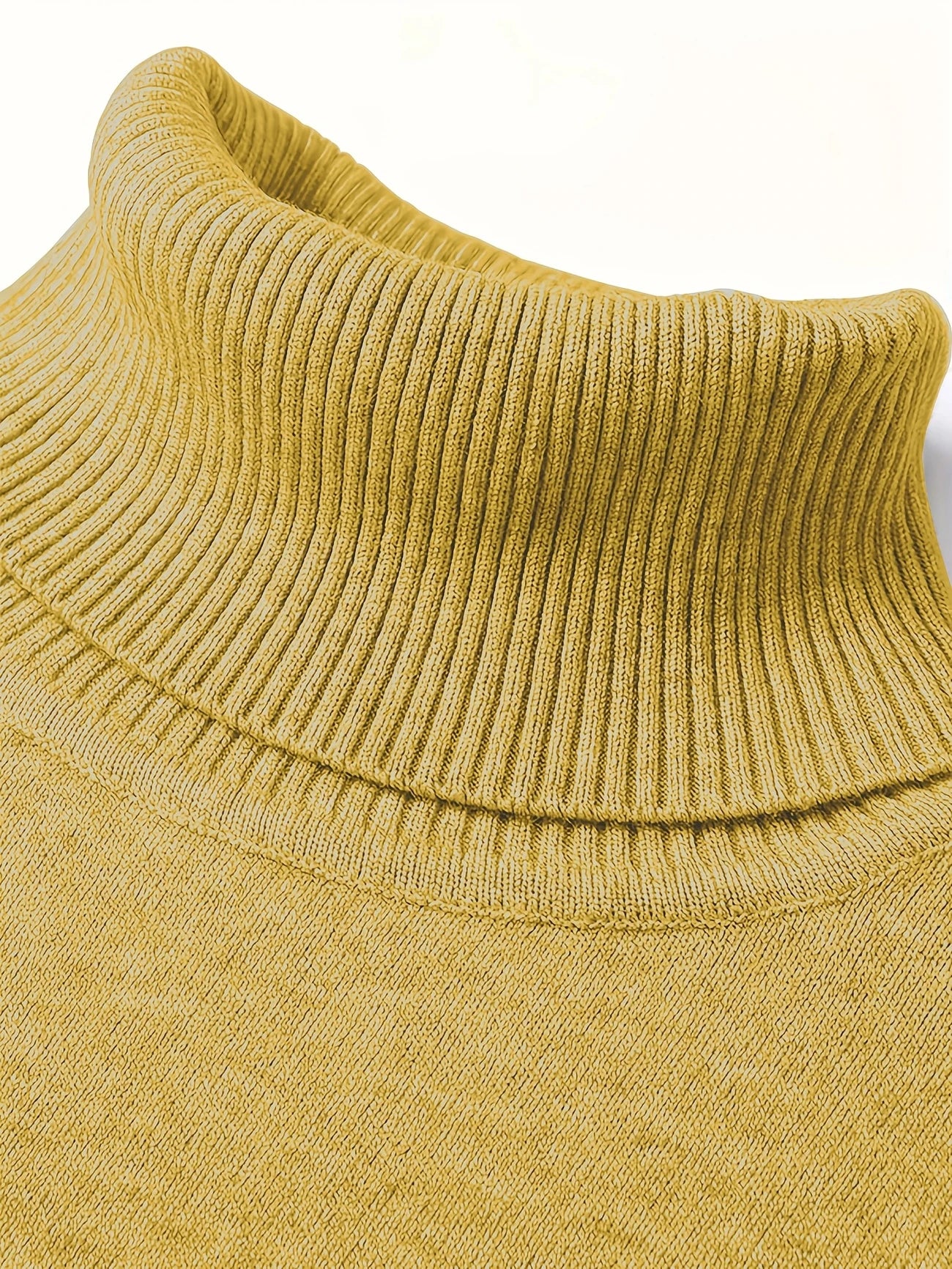 MONARCH™ — MEN’S CASUAL HIGH NECK TURTLENECK SWEATER - Image 8