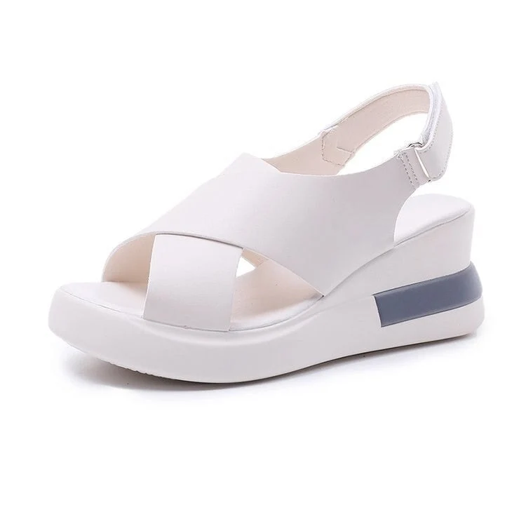 NICE CASUAL SANDALS WITH PLATFORM - Image 8