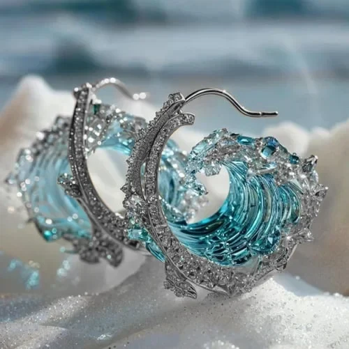 OCEAN’S OATH EARRINGS - Image 3
