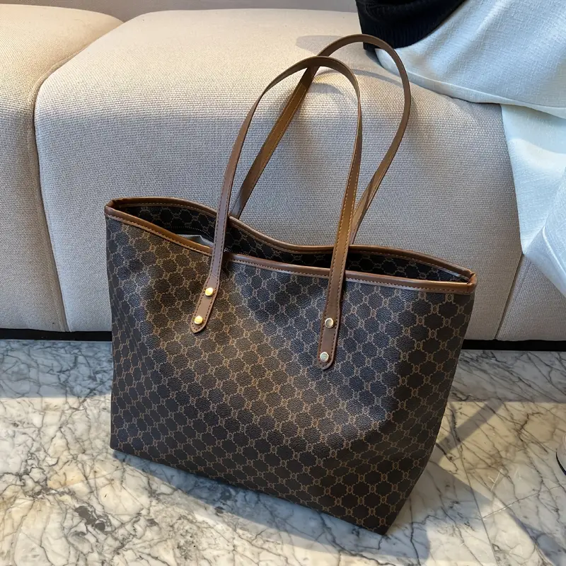 OLIVIA™ LARGE CAPACITY VINTAGE PATTERN TOTE BAG - Image 8