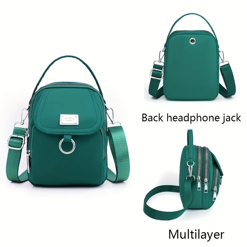 ONYX ESSENTIALS™ NYLON CROSSBODY BAG - Image 10