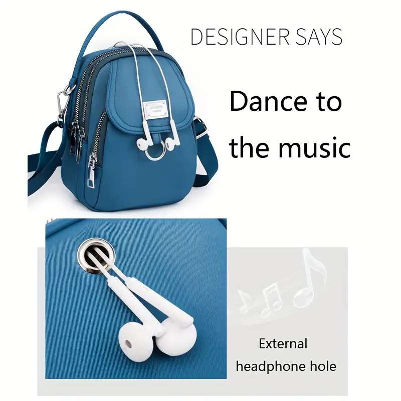 ONYX ESSENTIALS™ NYLON CROSSBODY BAG - Image 5