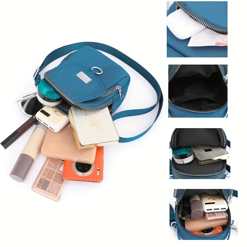 ONYX ESSENTIALS™ NYLON CROSSBODY BAG - Image 7