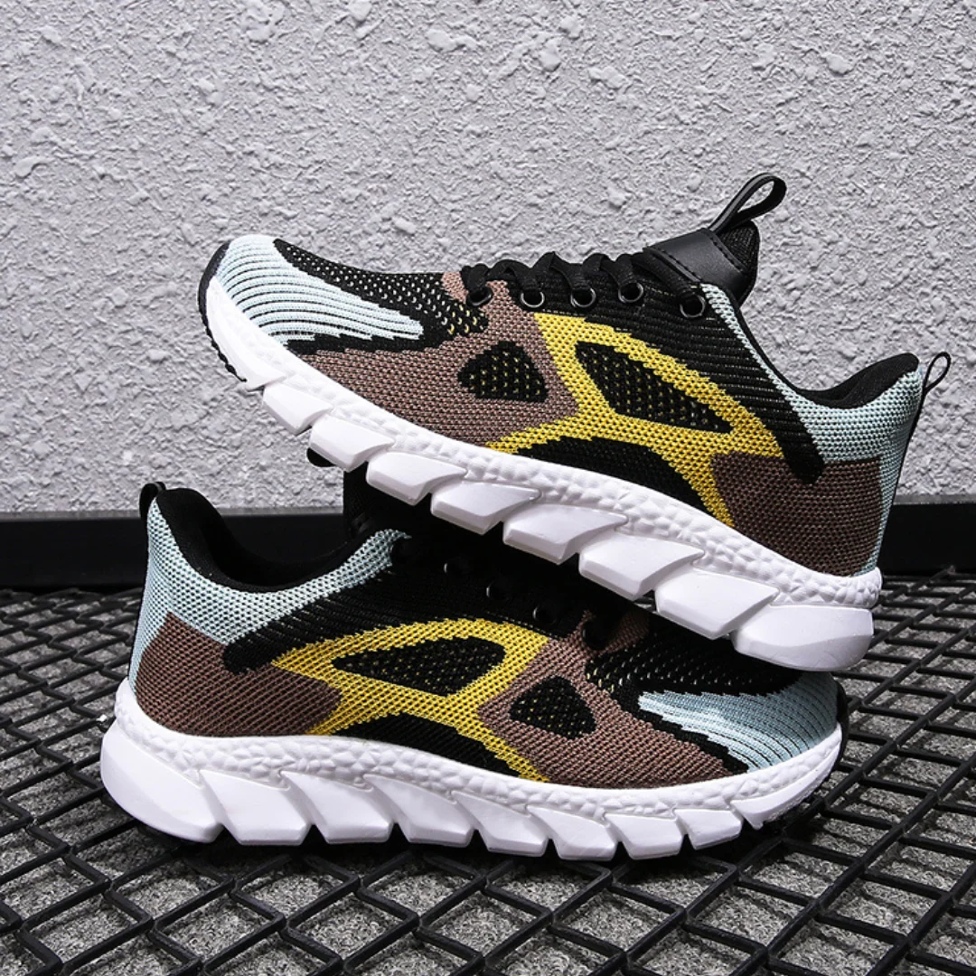 ORTHOFANATIC™ BREATHABLE MESH RELIEF CUSHION SNEAKERS - Image 4