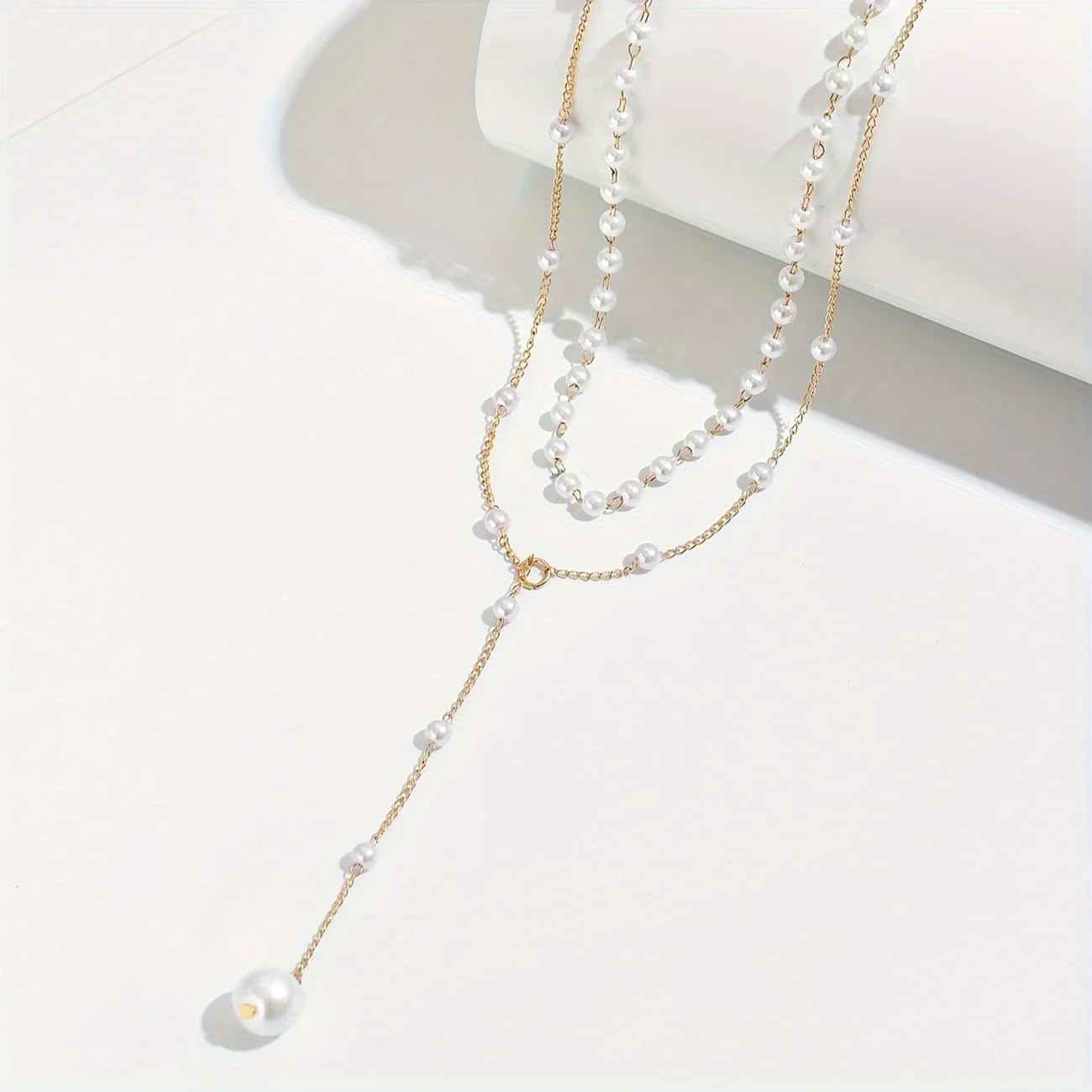 PEARLÉA LUXE™ — 1PC VINTAGE DOUBLE-LAYER TASSEL NECKLACE - Image 6