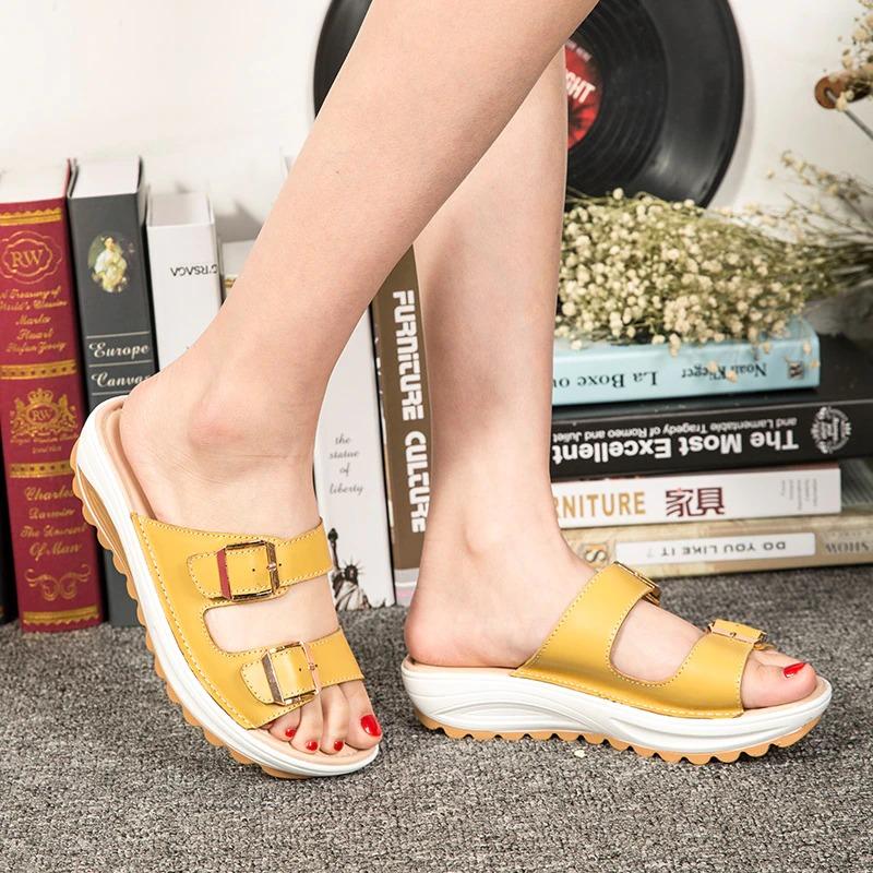 SUPER COMFY PLATFORM SANDALS WITH ARCH SUPPORT - 2025 MODEL - Image 3