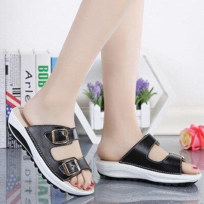 SUPER COMFY PLATFORM SANDALS WITH ARCH SUPPORT - 2025 MODEL - Image 5