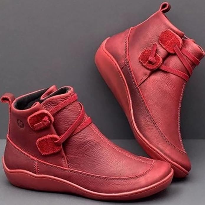 PREMIUM | SOFT UNISEX ORTHO VEGAN LEATHER BOOTS - Image 2