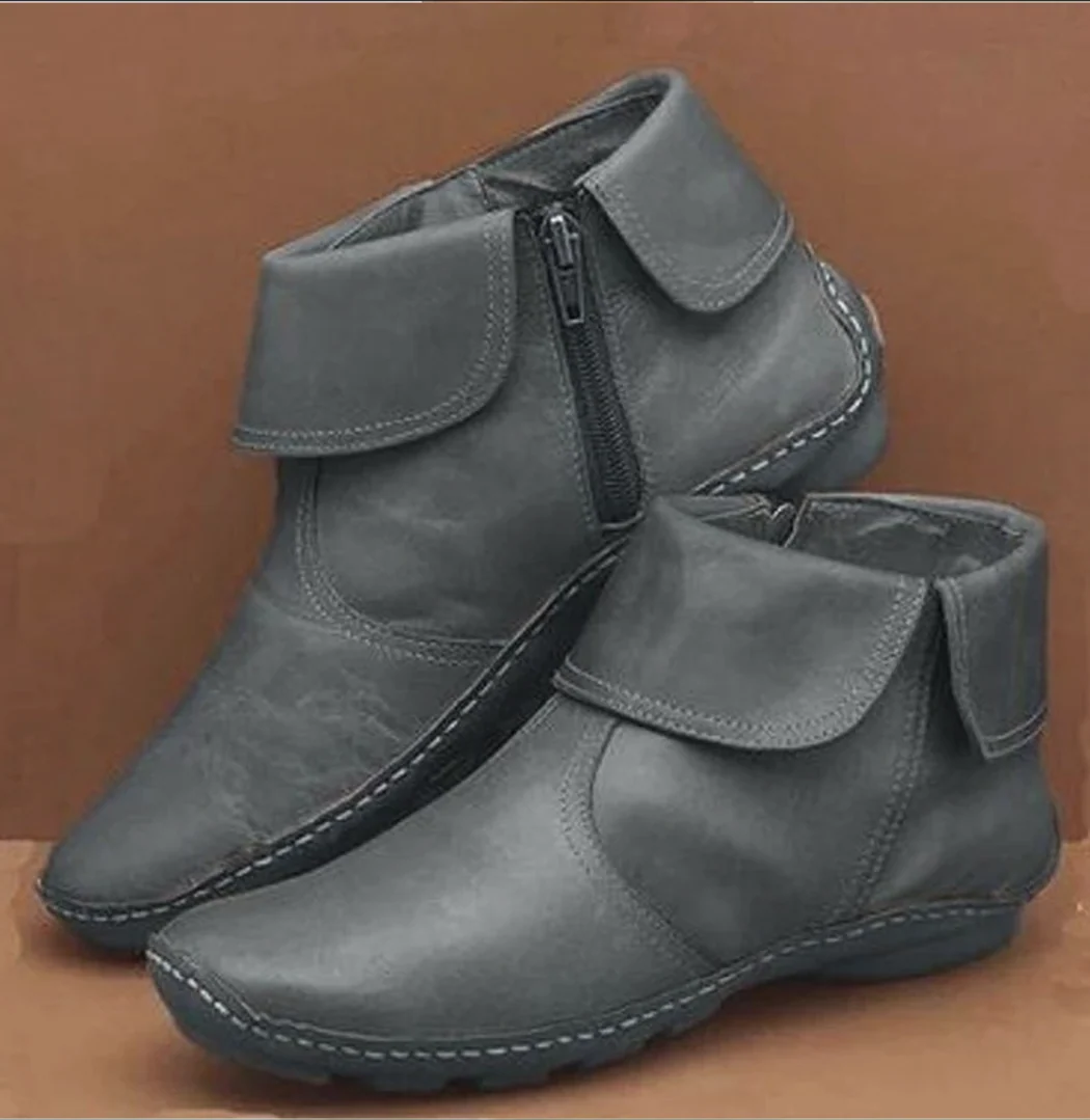 PREMIUM SUPER COMFY UNISEX AUTUMN ANKLE BOOTS - Buy 1 Get 1 - Image 5