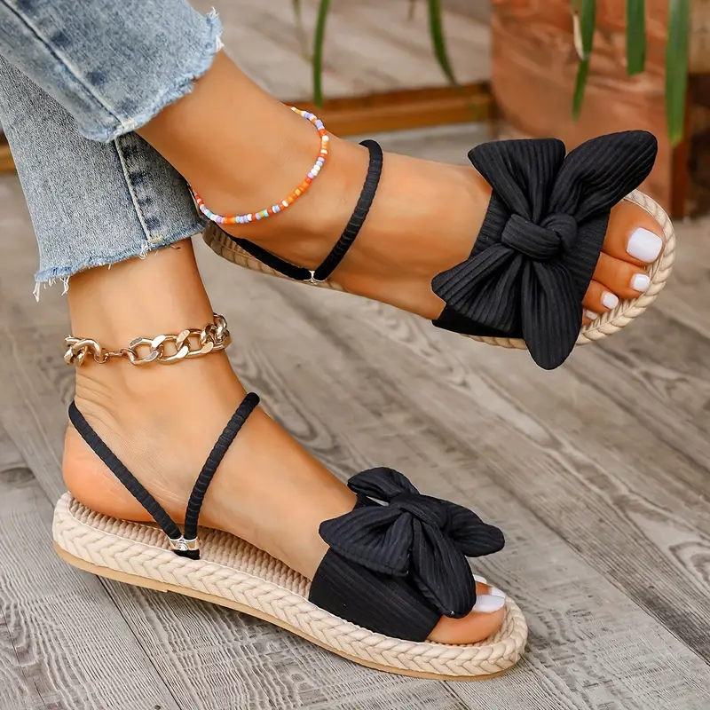 QUAIRADING™ WOMEN'S BOWKNOT DECOR SLIDE SANDALS - Image 5