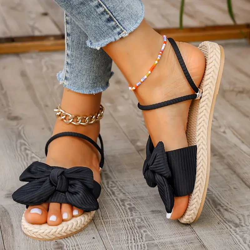 QUAIRADING™ WOMEN'S BOWKNOT DECOR SLIDE SANDALS - Image 6