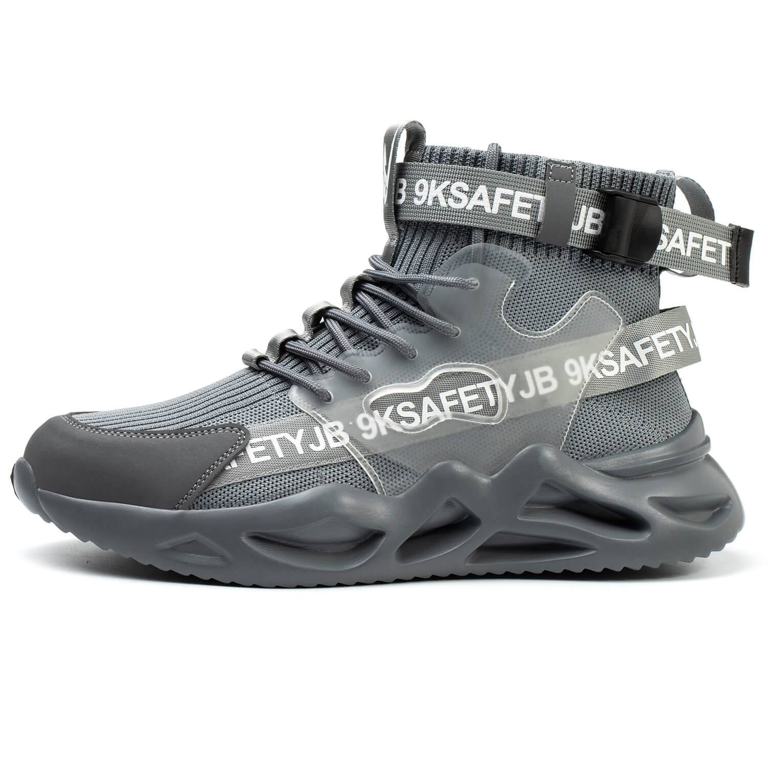 RAPTOR™ LIGHTWEIGHT COMFORTABLE STEEL TOE WORK SHOES - Image 2
