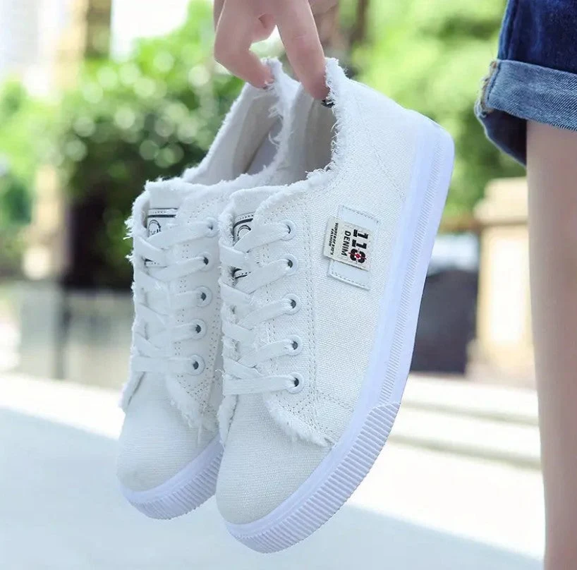 ROBE™ BEAUTIFUL UNISEX CANVAS SNEAKERS - Image 5