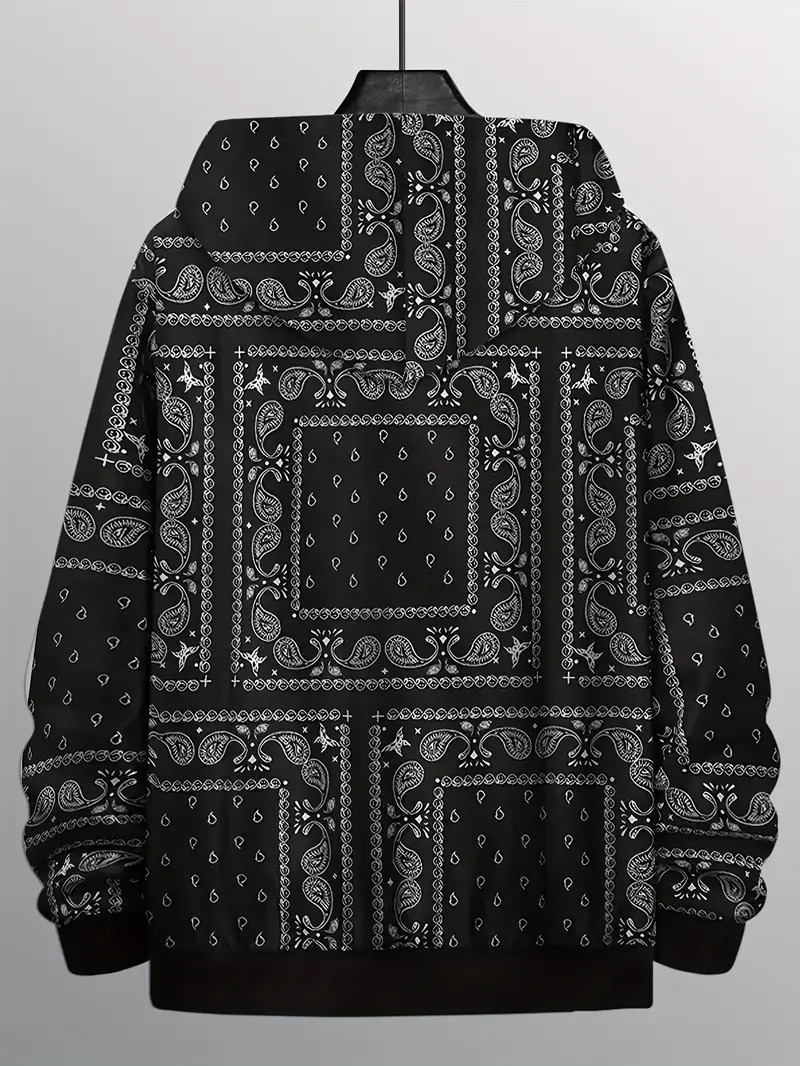 SEBASTIAN™ PLUS SIZE MEN'S PRINTED CASUAL HOODIE - Image 8
