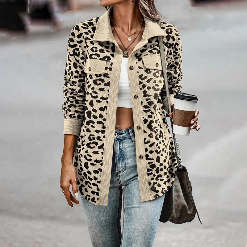 SERAPHÉ™ LEOPARD PRINT BLAZER - Image 3