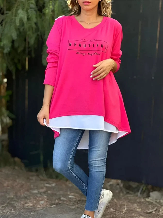 SIENNA™ | DUAL COMFORT LAYERED TEE - Image 6