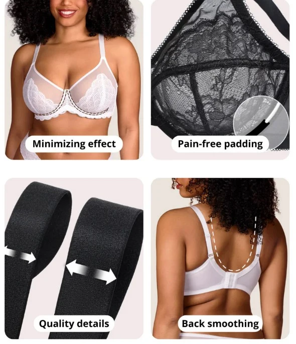 SIENNA™ MINIMIZER BRA EFFORTLESS SUPPORT ALL-DAY EASE - Image 8