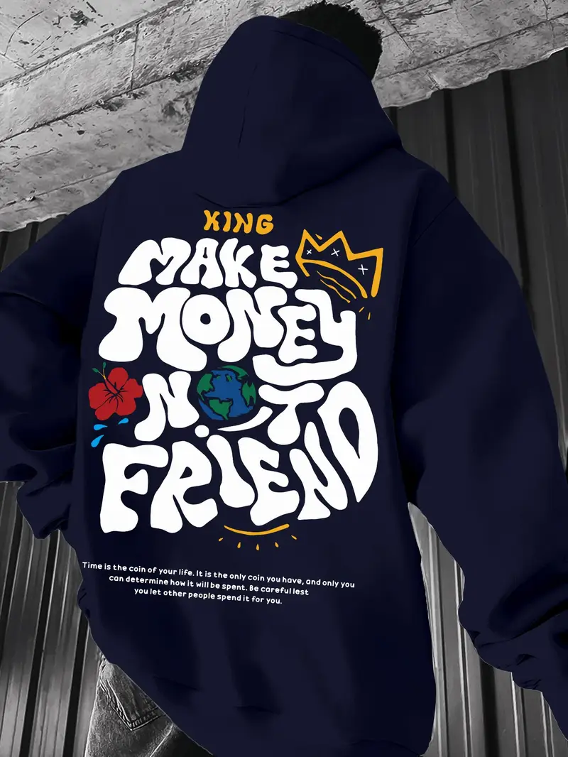 SKYLER™ GEOMETRIC PATTERN CASUAL HOODIE - Image 4