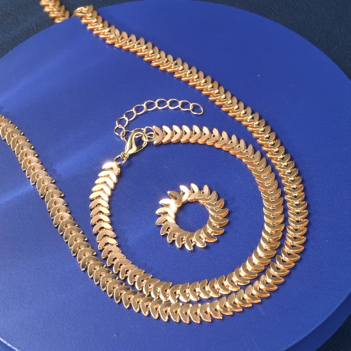 SOLARA BLOOM™ — 3PCS WOMEN’S NECKLACE, BRACELET & RING SET - Image 6