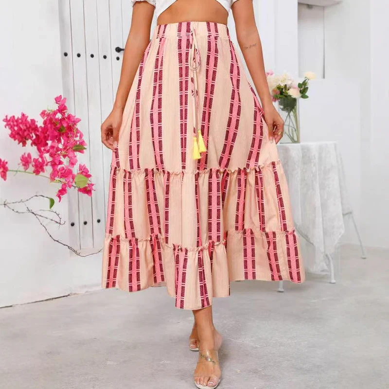 SOLÉA™ BOHO MAXI SKIRT - Image 4