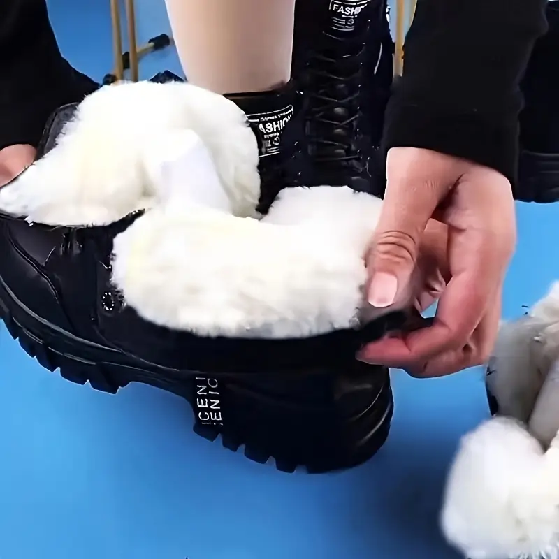 SONNETTE™ FLEECE-LINED WINTER ANKLE BOOTS - Image 2