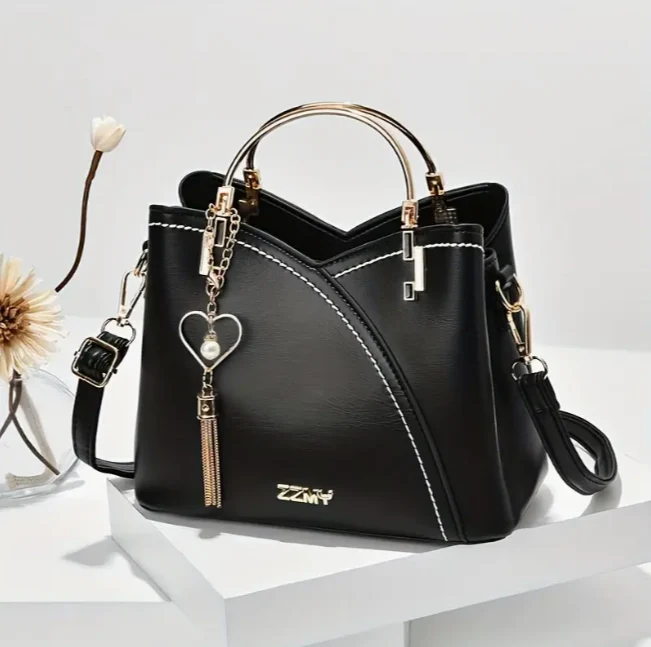 SOPHIA™ CHIC METAL TASSEL HANDBAG - Image 3