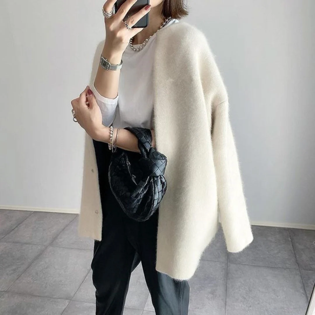 SOPHIE™ | SOFT CASHMERE KNIT CARDIGAN - Image 8