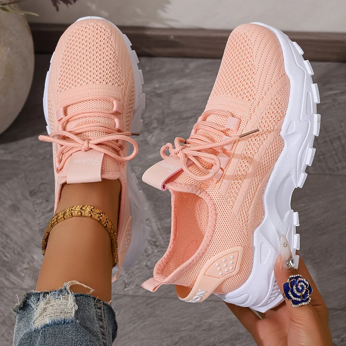 SOPHIE™ WOMEN'S BREATHABLE KNIT ORTHOPEDIC SNEAKERS - Image 6