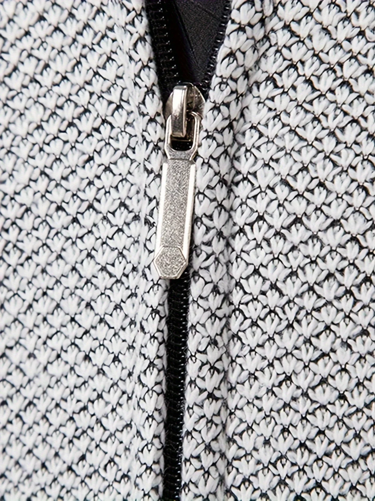 STONEVAULT EDGE™ — MEN’S HIGH NECK COLOR BLOCK FLEECE-KNIT SWEATER - Image 10